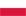 Flaga polski do zmiany języka